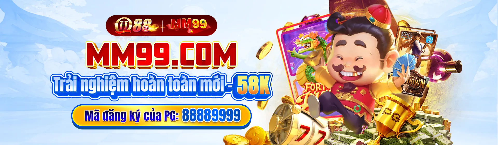 Giao diện trang chủ MB5 với nút đăng ký nổi bật
